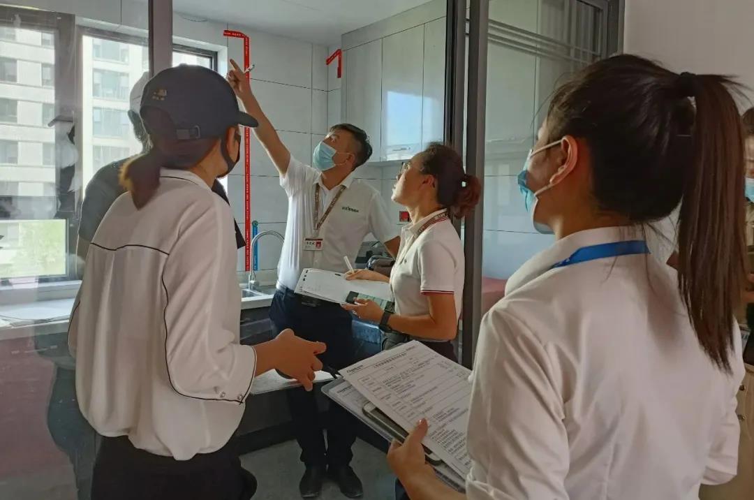 昌禾裝飾【中海悅府】工地聯(lián)檢丨鏡頭紀(jì)實(shí)，讓每個工地都禁得住考驗(yàn)！