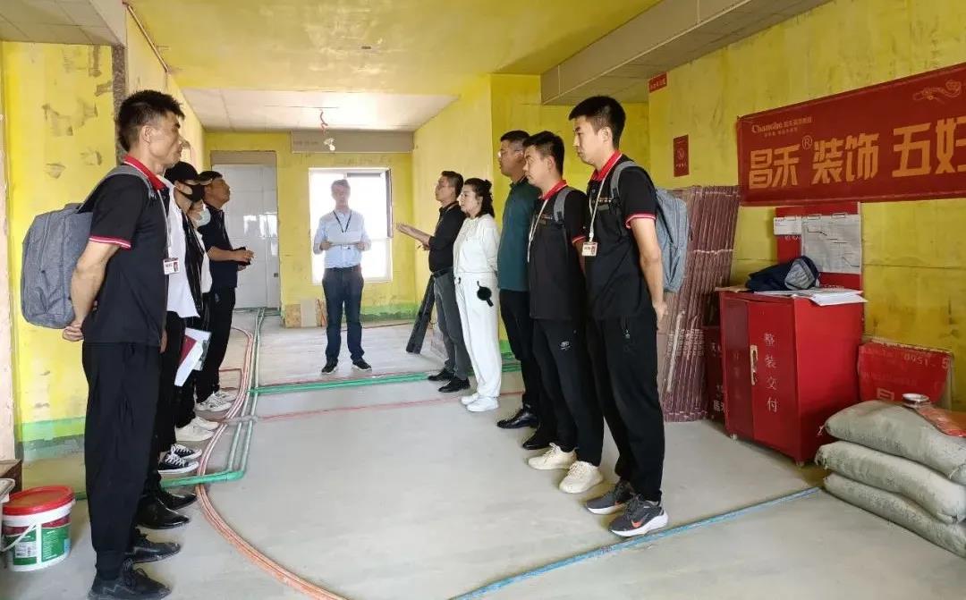 昌禾裝飾【鳳凰華府】工地聯(lián)檢丨鏡頭紀(jì)實(shí)，讓每個工地都禁得住考驗(yàn)！