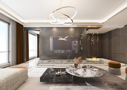 鉑悅公館169平米現(xiàn)代輕奢風格效果圖 鉑悅公館169平米現(xiàn)代輕奢風格效果圖