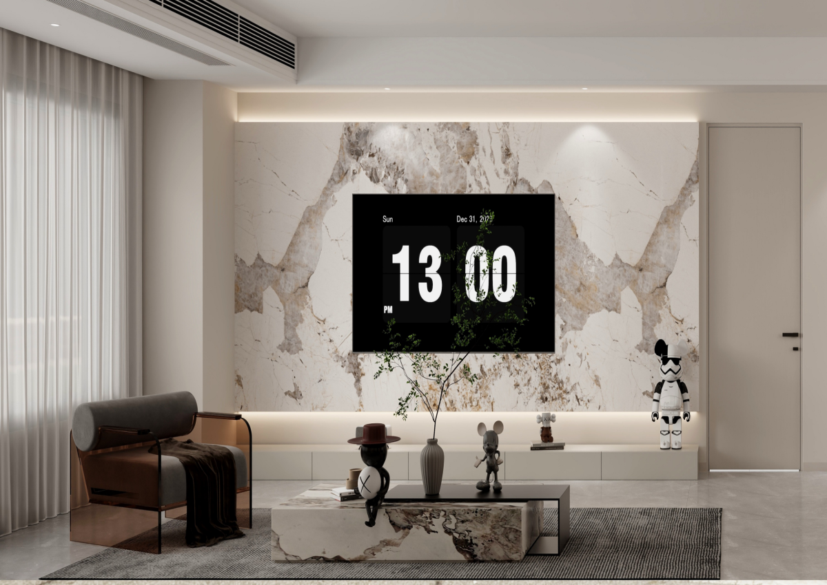 中海華樾 | 130㎡簡約風，簡單即高級，打造松弛感治愈之家！