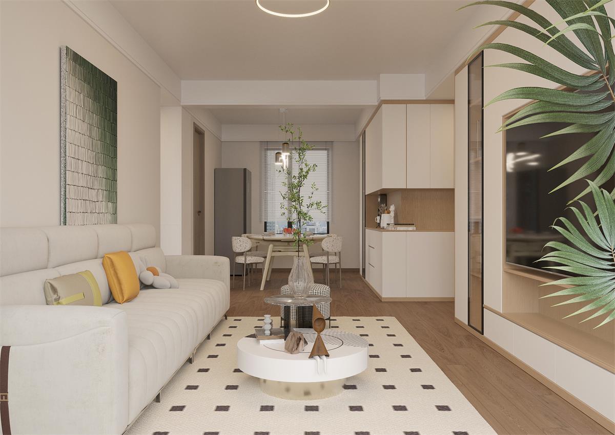 中房西悅府 | 簡約不失高級，127㎡原木奶油風滿是松弛感！