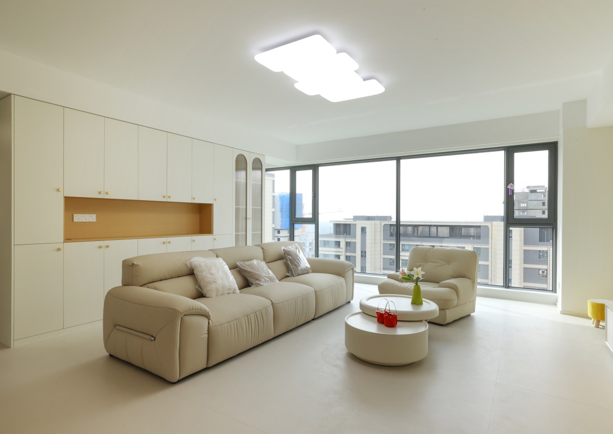 實(shí)景 | 萬錦公館143㎡奶油風(fēng)，藏進(jìn)角落里的寫意自然，讓焦慮瞬間清零！