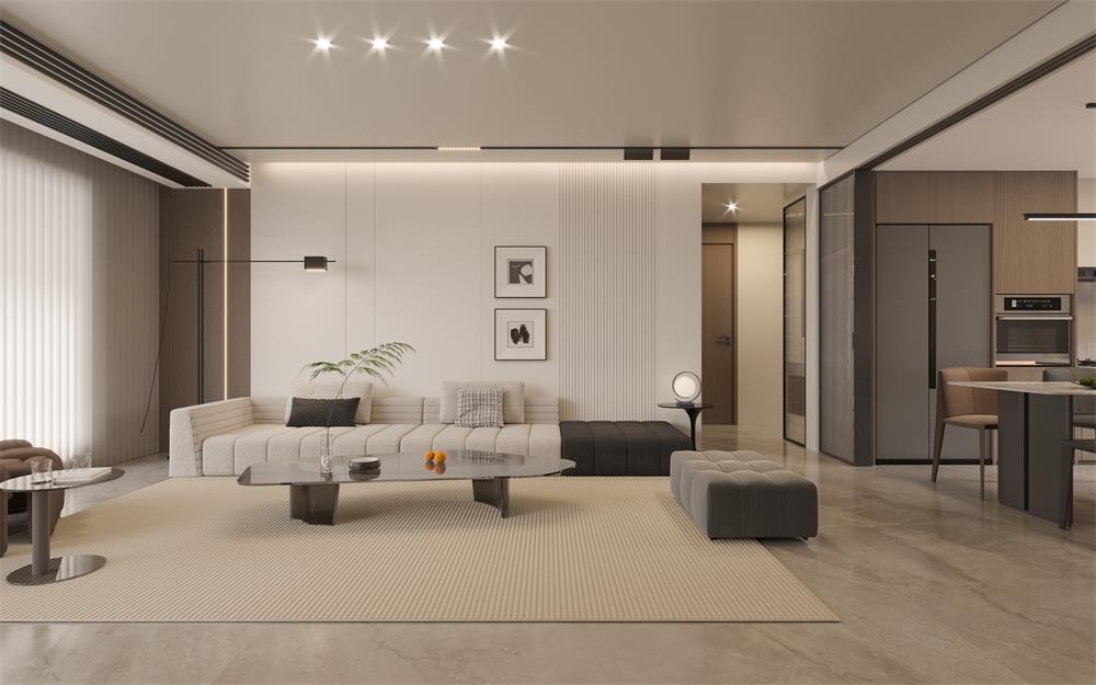 星耀閱海138㎡ | 開放式餐廚新玩法！可開合式LDK一體化，讓家瞬間大兩倍