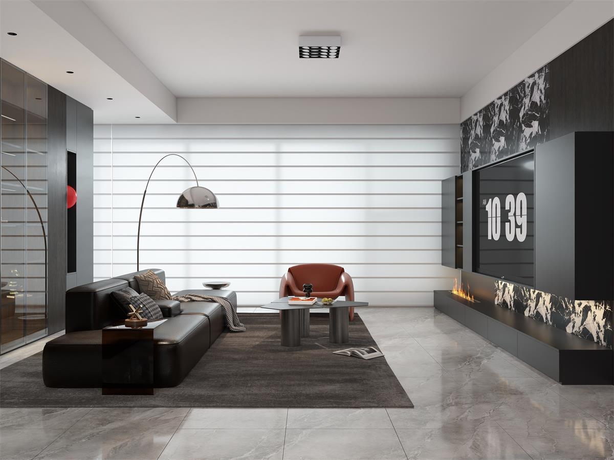 萬科錦曜 | 暗黑美學(xué)天花板！他家129㎡意式風(fēng)太驚艷了！