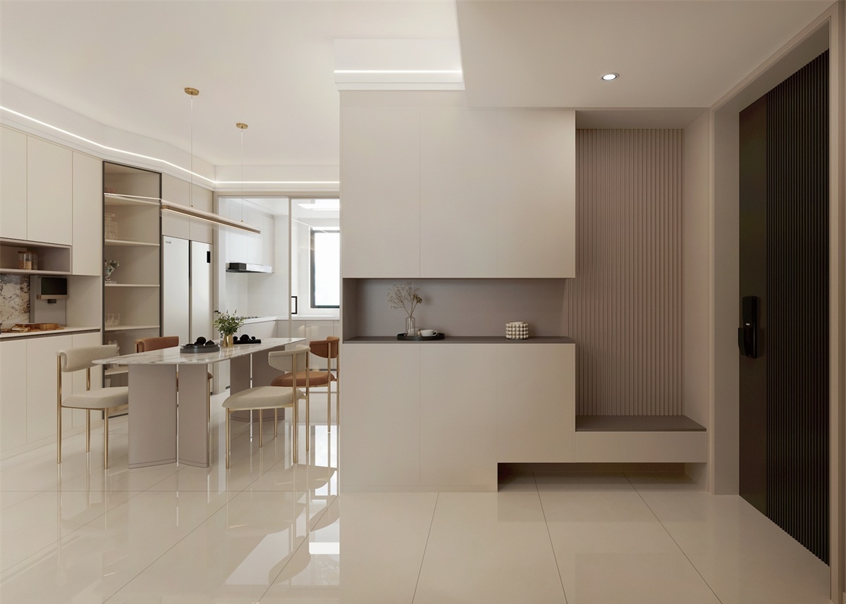 中海河山郡 | 聽勸！裝修少看點(diǎn)網(wǎng)紅設(shè)計(jì)，119㎡簡約風(fēng)小家溫馨又耐看！