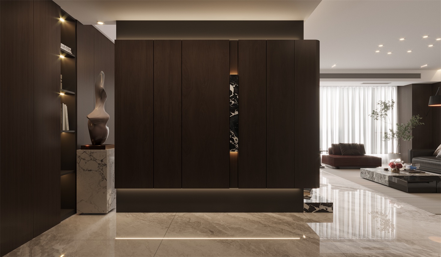 中海海樾133㎡ | 意式極簡風又殺回來了！這高級感我真拒絕不了~