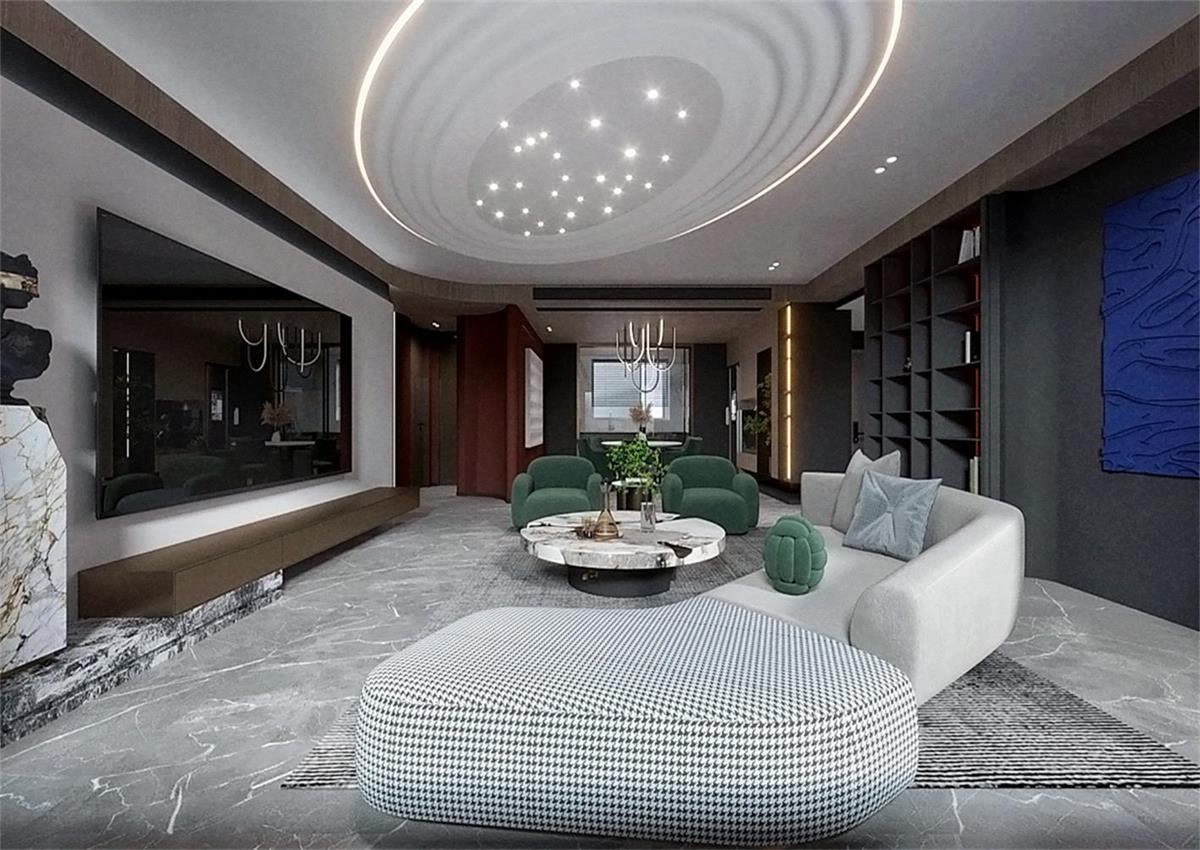 中海九樾143㎡ | 你不敢嘗試的暗黑系混搭風(fēng)，到底有多炫酷？！