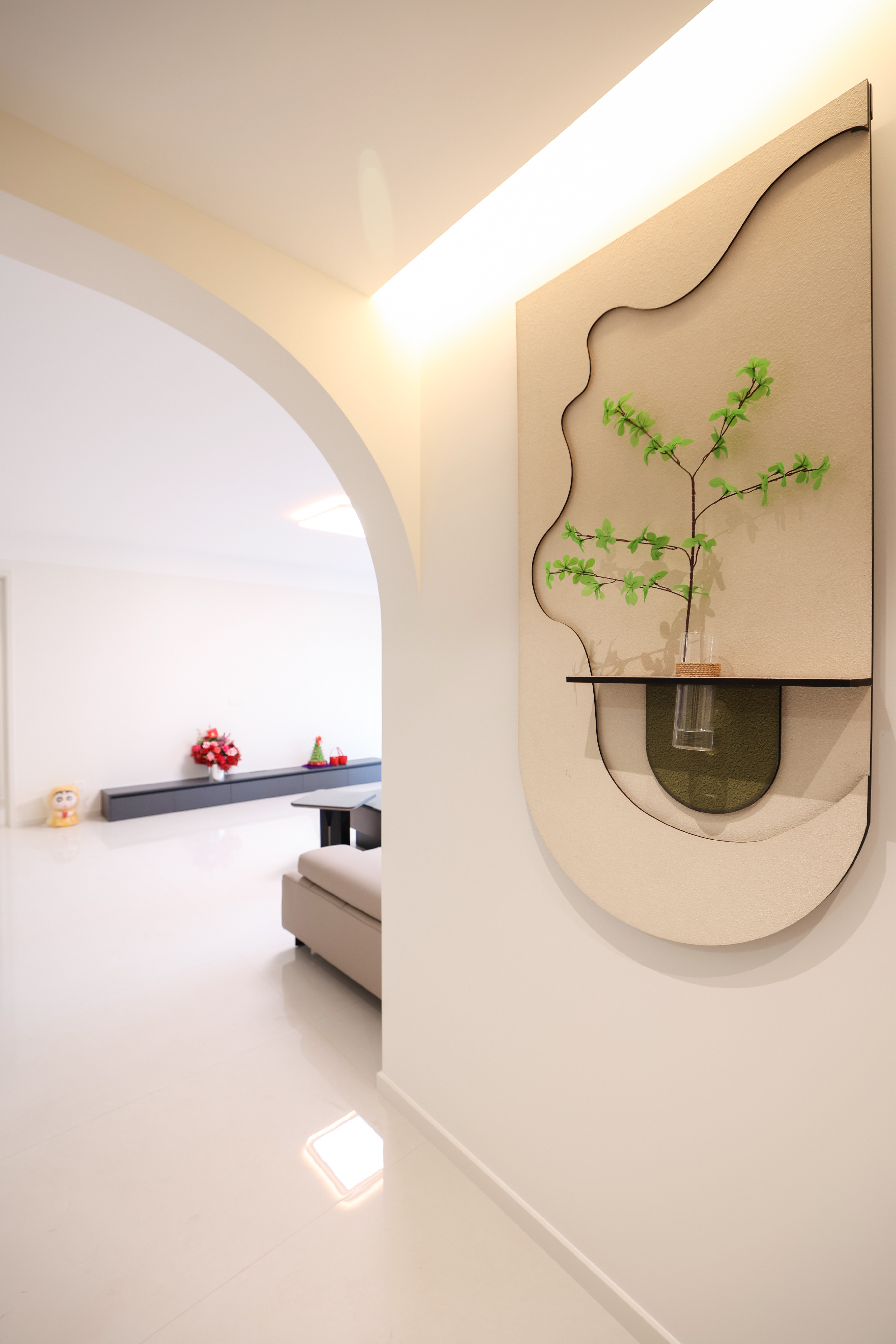 中海海樾133㎡ | 實(shí)景首發(fā)！還好聽勸，裝修選了現(xiàn)代簡約風(fēng)，干凈又顯大！