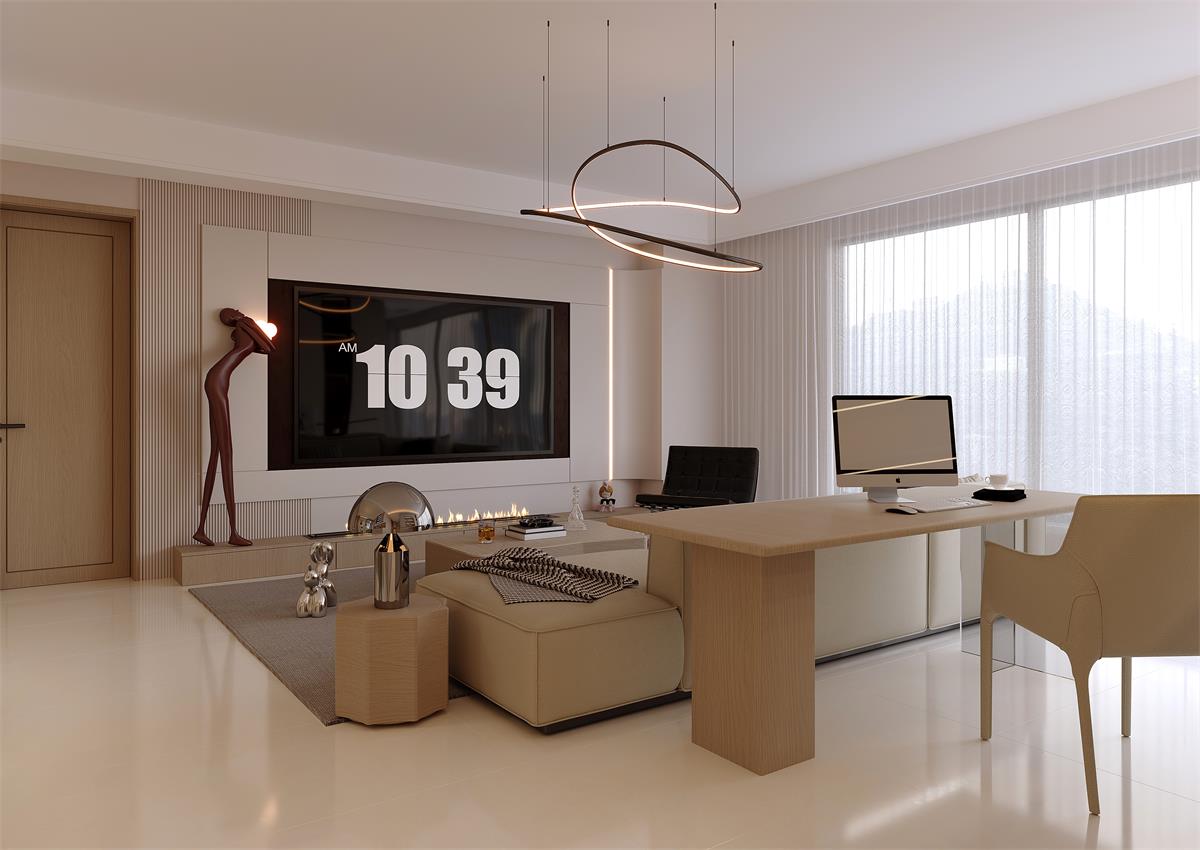 民生北府143㎡ | 奶白+原木打造的極簡主義家，不是豪宅但很好宅~