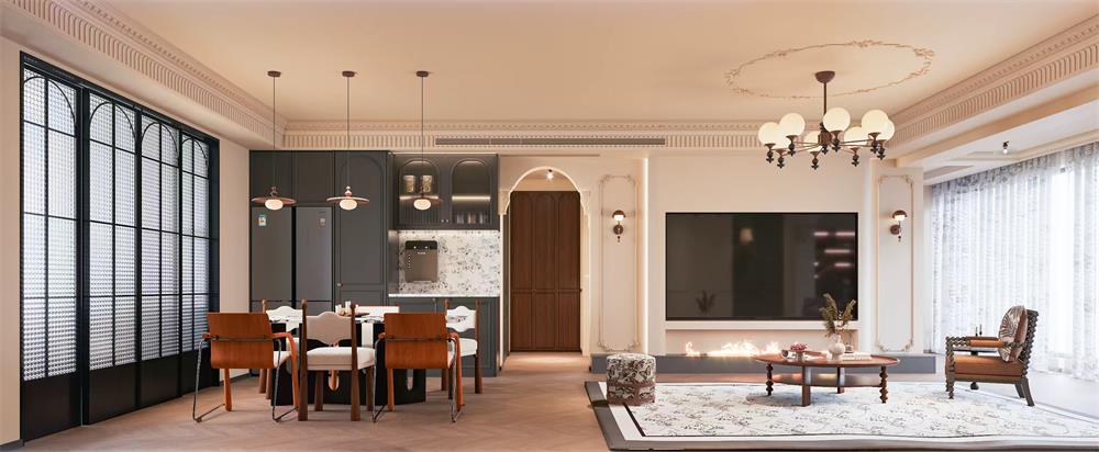 中梁印168㎡ | 絕美法式復(fù)古風(fēng)！二人一貓裝滿日常的松弛與浪漫~