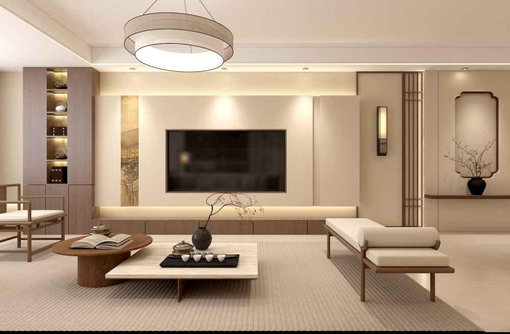 湖光印136㎡ | 宋式美學(xué)的含金量還在上升！直接拿下一家老小