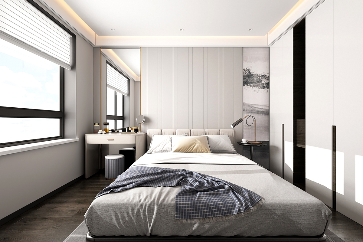 銀川裝修-輕奢風格裝修效果圖5